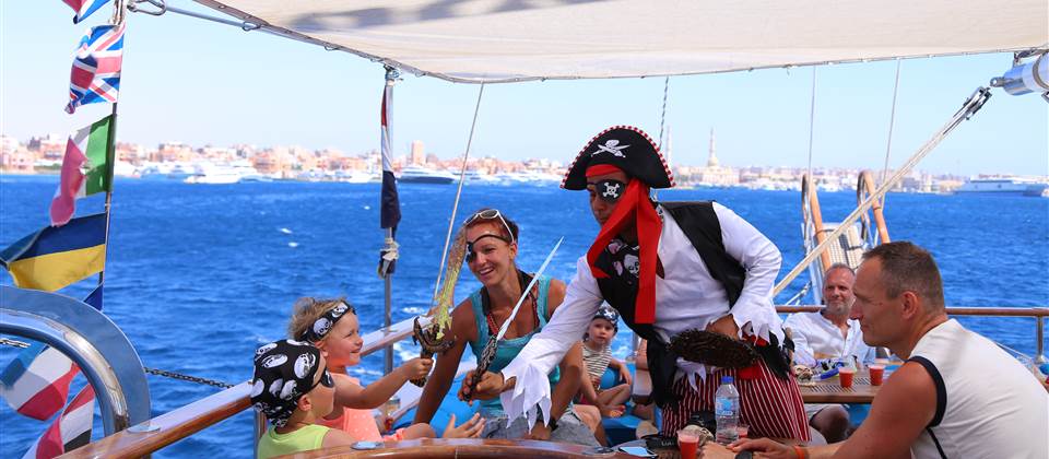 Pirates with Orange island ( Makad i- Safaga - Gouna - Sahl Hasheesh Hotels )